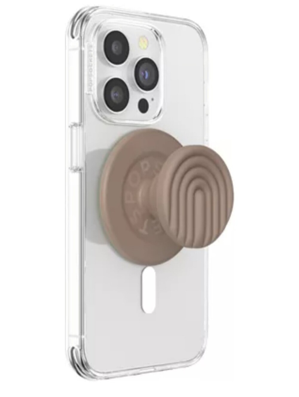 Tan PopSocket With Ridges New In  Unopened Box - Picture 3 of 9